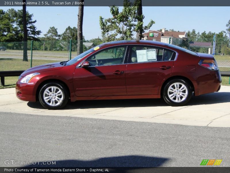 Tuscan Sun / Blond 2011 Nissan Altima 2.5 SL