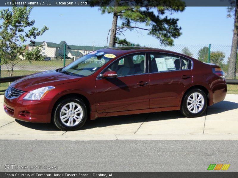Tuscan Sun / Blond 2011 Nissan Altima 2.5 SL