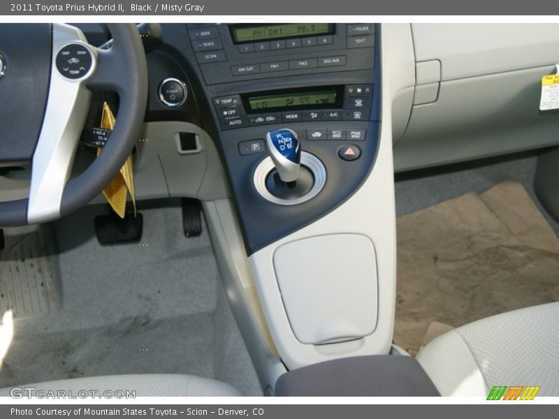 Black / Misty Gray 2011 Toyota Prius Hybrid II