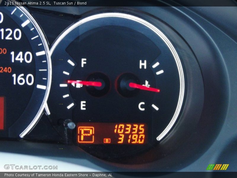 Tuscan Sun / Blond 2011 Nissan Altima 2.5 SL