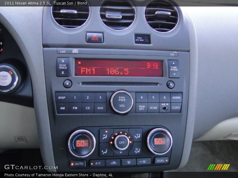 Tuscan Sun / Blond 2011 Nissan Altima 2.5 SL