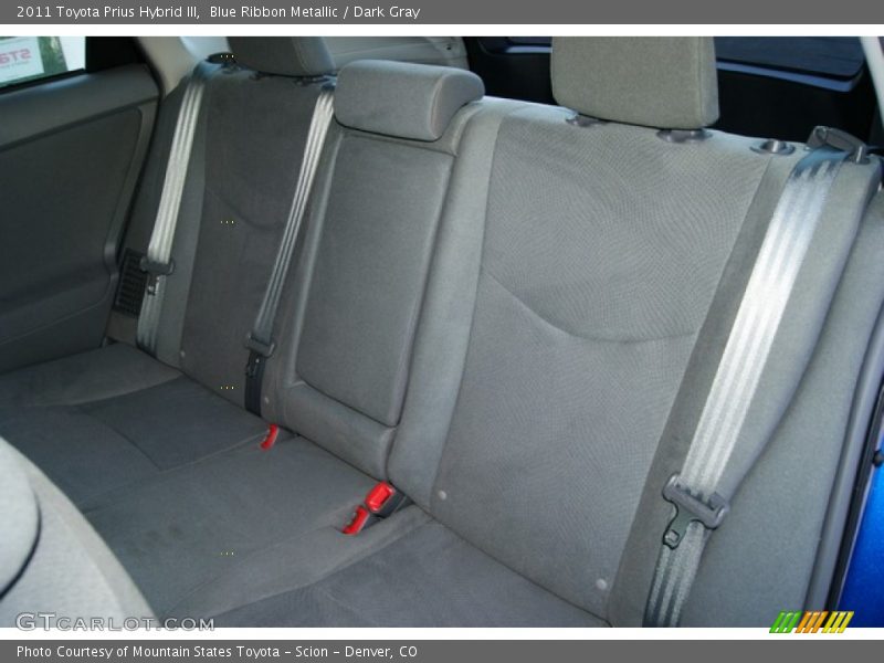 Blue Ribbon Metallic / Dark Gray 2011 Toyota Prius Hybrid III