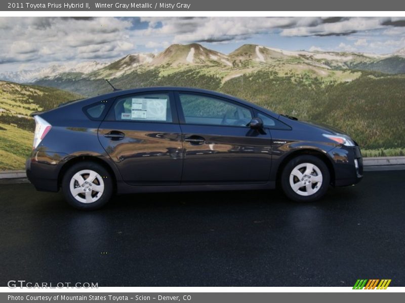 Winter Gray Metallic / Misty Gray 2011 Toyota Prius Hybrid II