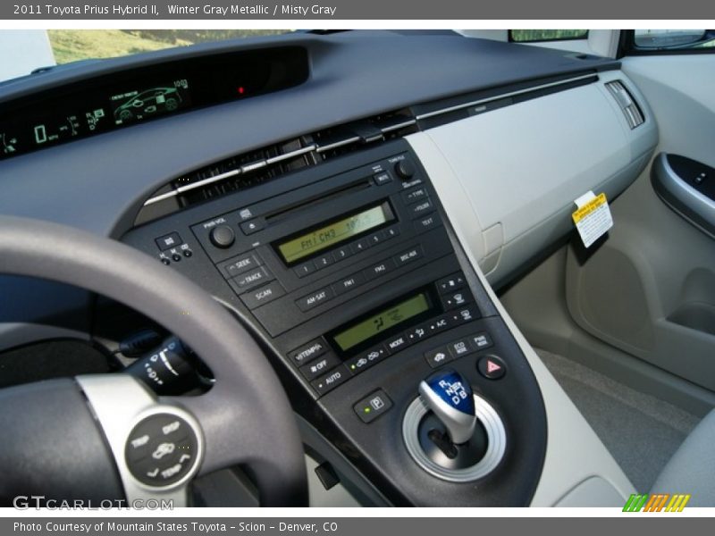 Winter Gray Metallic / Misty Gray 2011 Toyota Prius Hybrid II