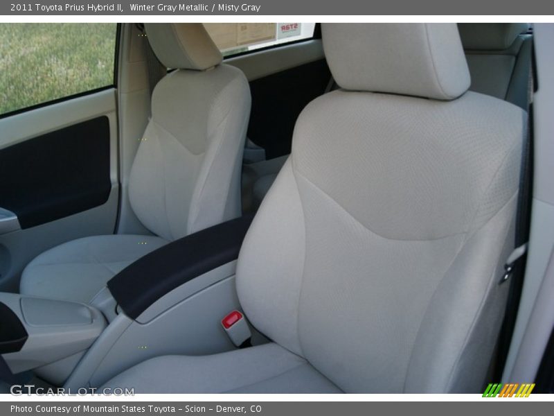 Winter Gray Metallic / Misty Gray 2011 Toyota Prius Hybrid II