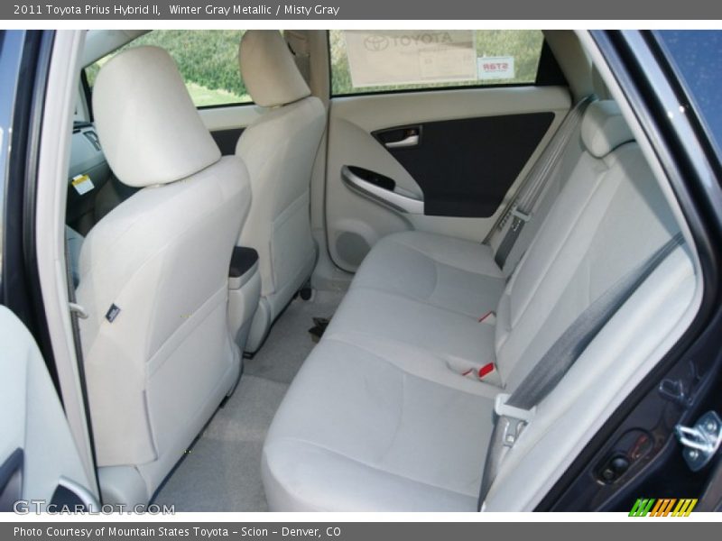 Winter Gray Metallic / Misty Gray 2011 Toyota Prius Hybrid II