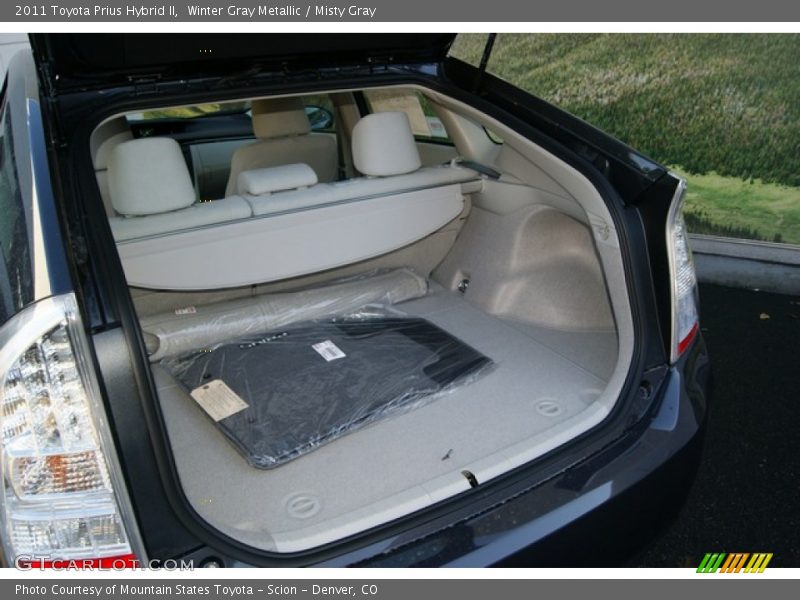 Winter Gray Metallic / Misty Gray 2011 Toyota Prius Hybrid II