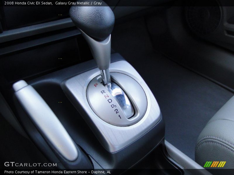 Galaxy Gray Metallic / Gray 2008 Honda Civic EX Sedan