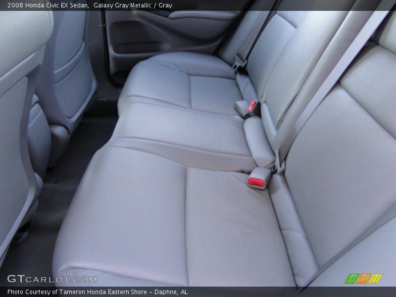 Galaxy Gray Metallic / Gray 2008 Honda Civic EX Sedan
