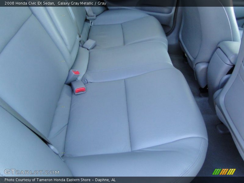 Galaxy Gray Metallic / Gray 2008 Honda Civic EX Sedan