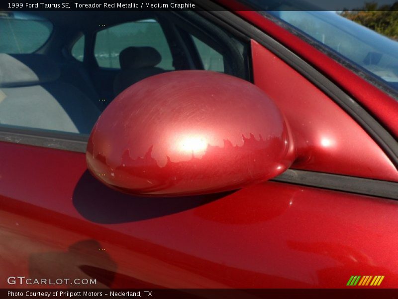 Toreador Red Metallic / Medium Graphite 1999 Ford Taurus SE
