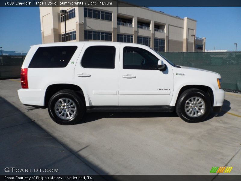 2009 Tahoe Hybrid Summit White