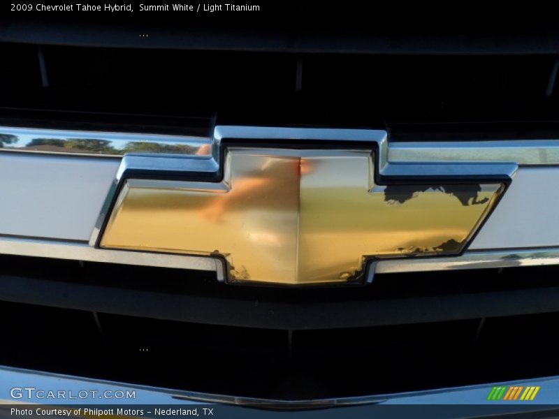 Summit White / Light Titanium 2009 Chevrolet Tahoe Hybrid