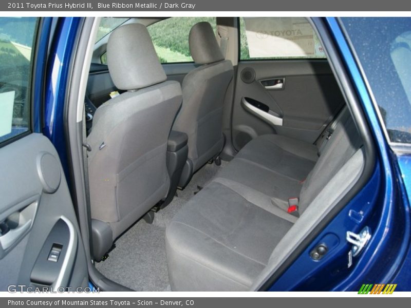 Blue Ribbon Metallic / Dark Gray 2011 Toyota Prius Hybrid III