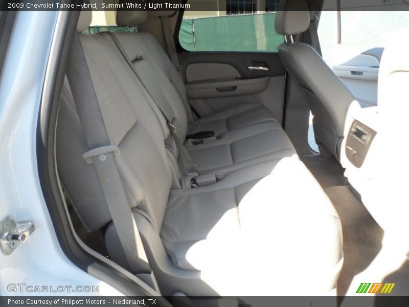 Summit White / Light Titanium 2009 Chevrolet Tahoe Hybrid