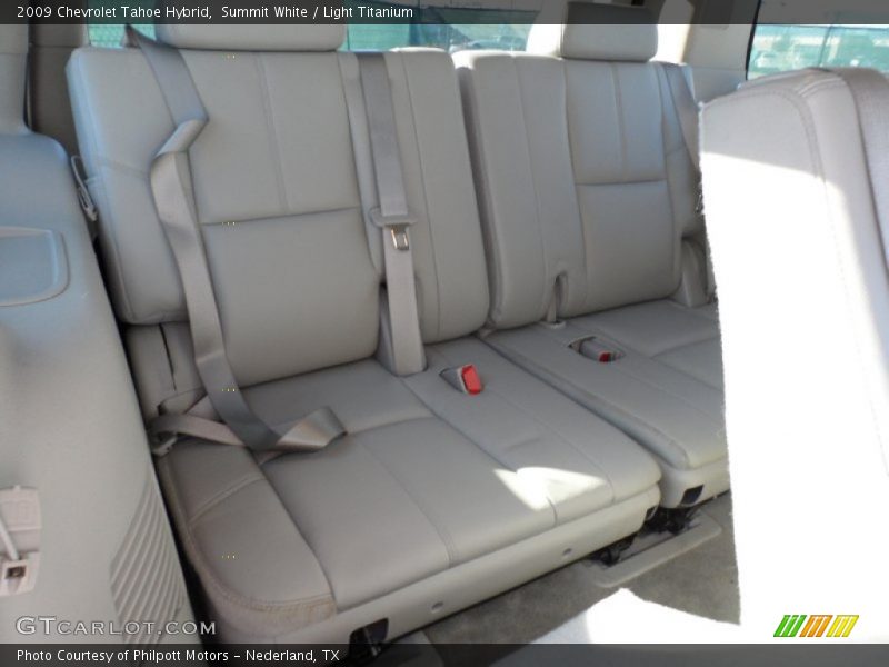 Summit White / Light Titanium 2009 Chevrolet Tahoe Hybrid