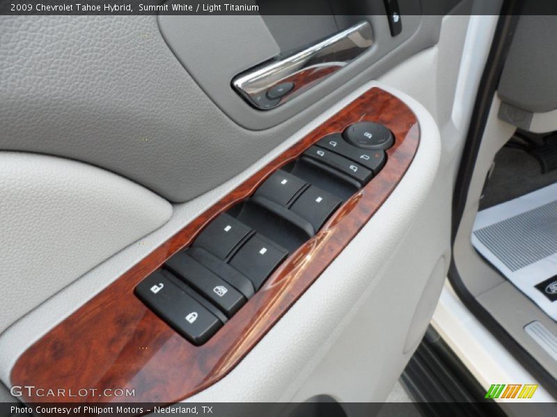 Summit White / Light Titanium 2009 Chevrolet Tahoe Hybrid