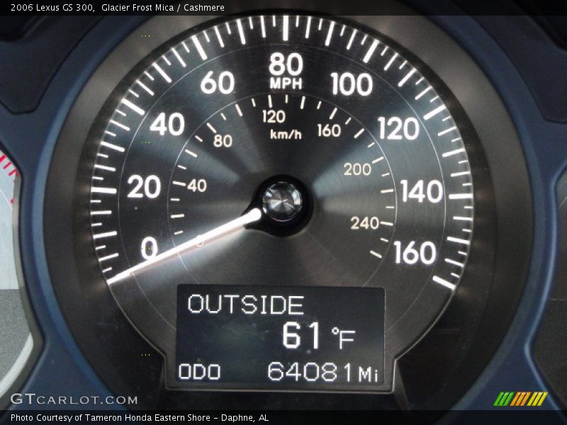 Glacier Frost Mica / Cashmere 2006 Lexus GS 300
