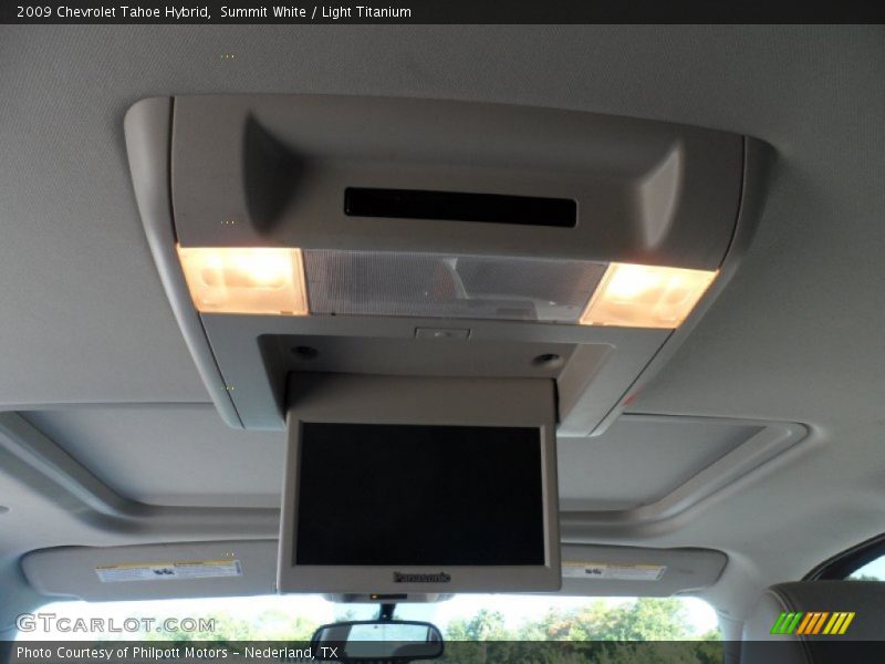 Summit White / Light Titanium 2009 Chevrolet Tahoe Hybrid