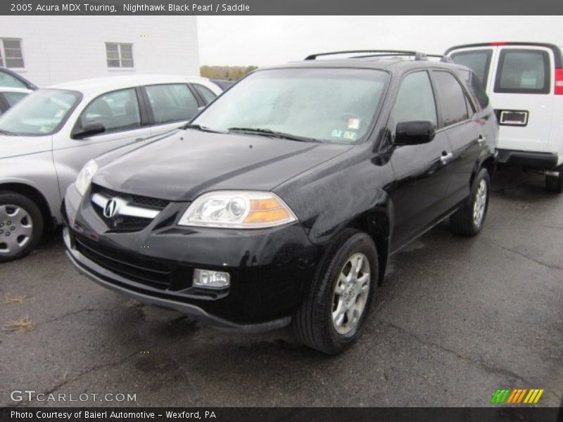 Nighthawk Black Pearl / Saddle 2005 Acura MDX Touring