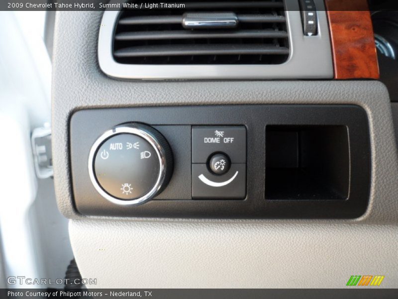 Summit White / Light Titanium 2009 Chevrolet Tahoe Hybrid
