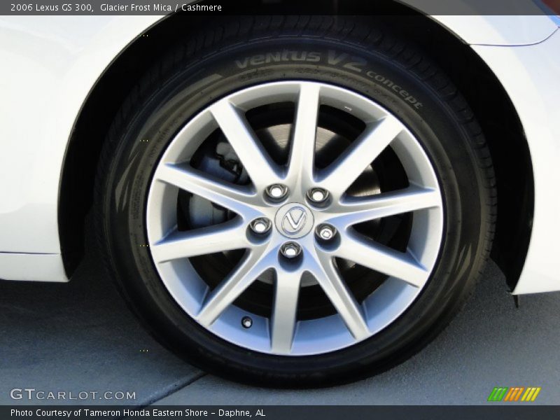 Glacier Frost Mica / Cashmere 2006 Lexus GS 300