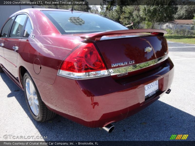 Red Jewel Tintcoat / Neutral 2009 Chevrolet Impala LTZ