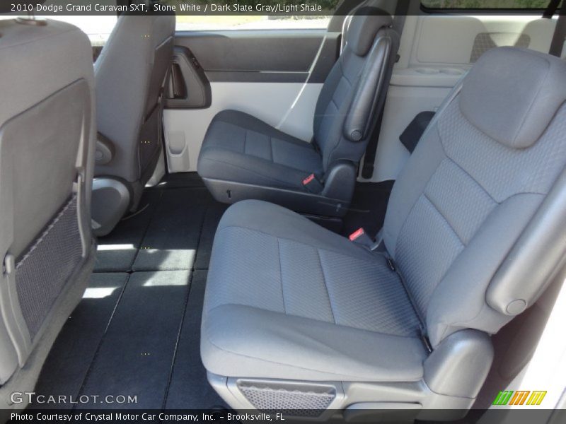 Stone White / Dark Slate Gray/Light Shale 2010 Dodge Grand Caravan SXT