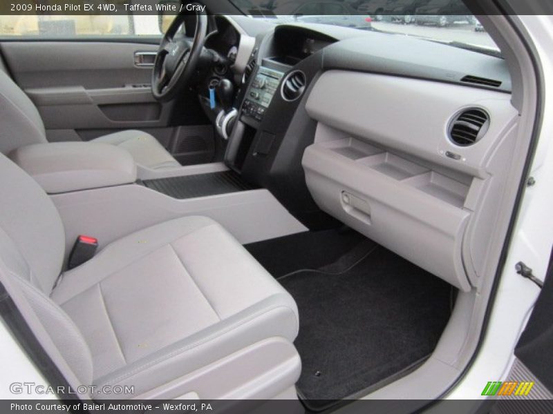 Taffeta White / Gray 2009 Honda Pilot EX 4WD