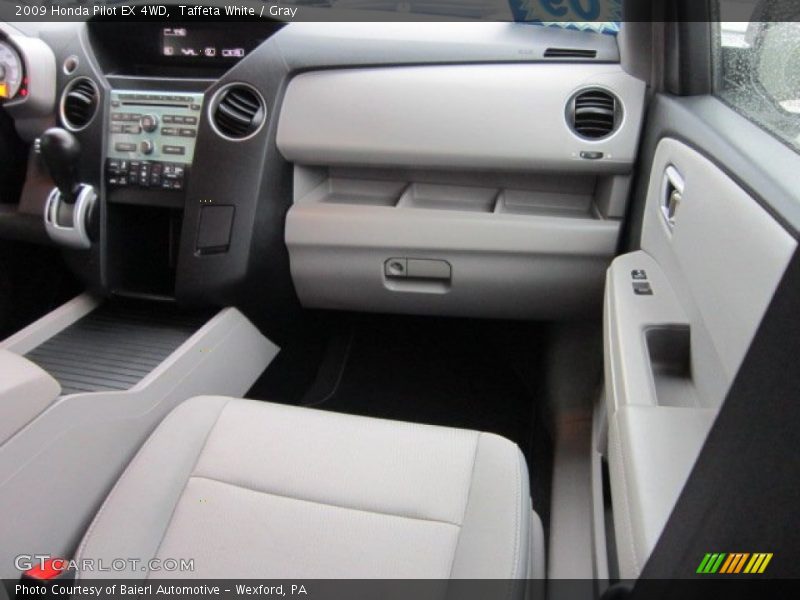 Taffeta White / Gray 2009 Honda Pilot EX 4WD