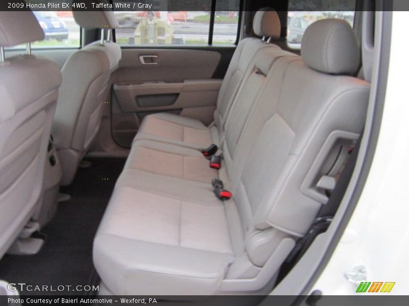 Taffeta White / Gray 2009 Honda Pilot EX 4WD
