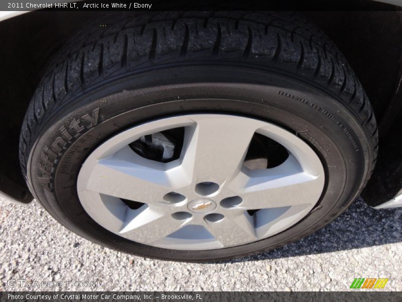 Arctic Ice White / Ebony 2011 Chevrolet HHR LT