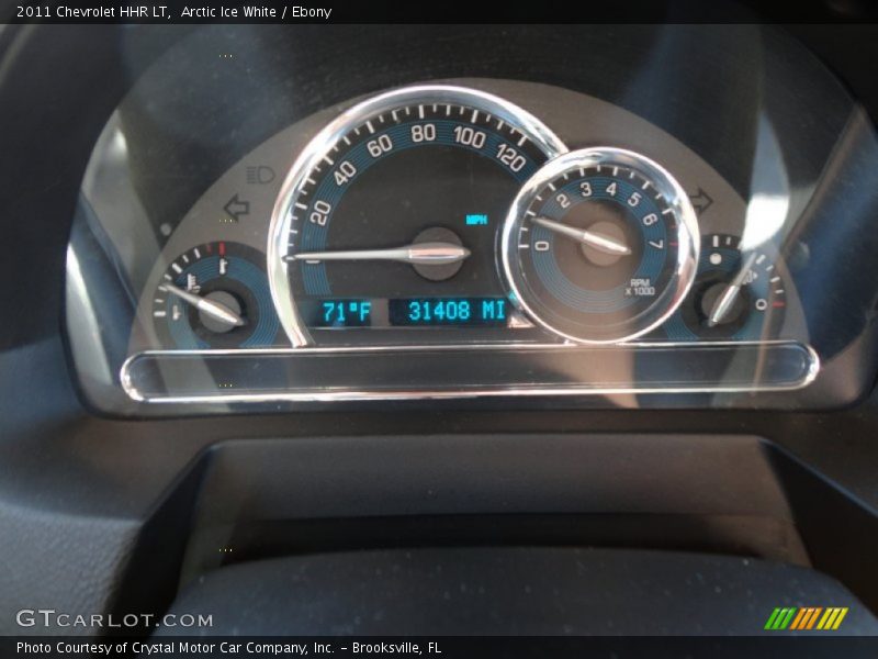 Arctic Ice White / Ebony 2011 Chevrolet HHR LT