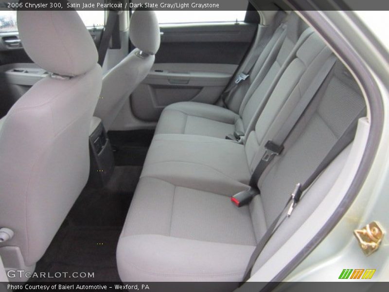 Satin Jade Pearlcoat / Dark Slate Gray/Light Graystone 2006 Chrysler 300