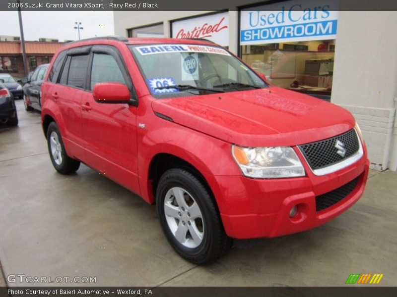 Racy Red / Black 2006 Suzuki Grand Vitara XSport