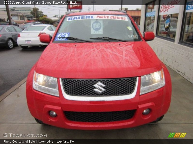 Racy Red / Black 2006 Suzuki Grand Vitara XSport