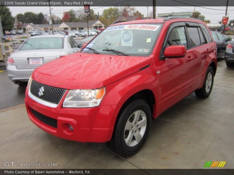 Racy Red / Black 2006 Suzuki Grand Vitara XSport
