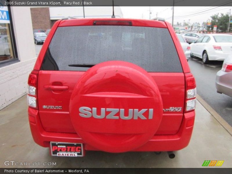 Racy Red / Black 2006 Suzuki Grand Vitara XSport