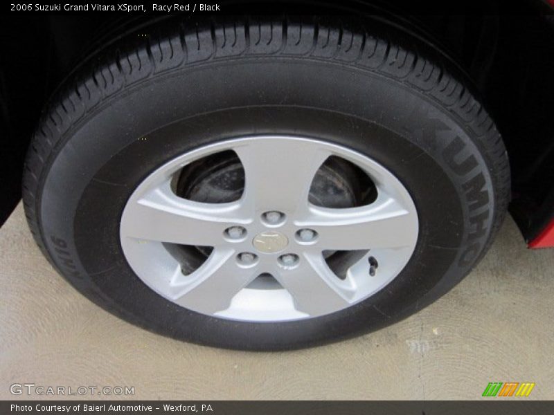 Racy Red / Black 2006 Suzuki Grand Vitara XSport