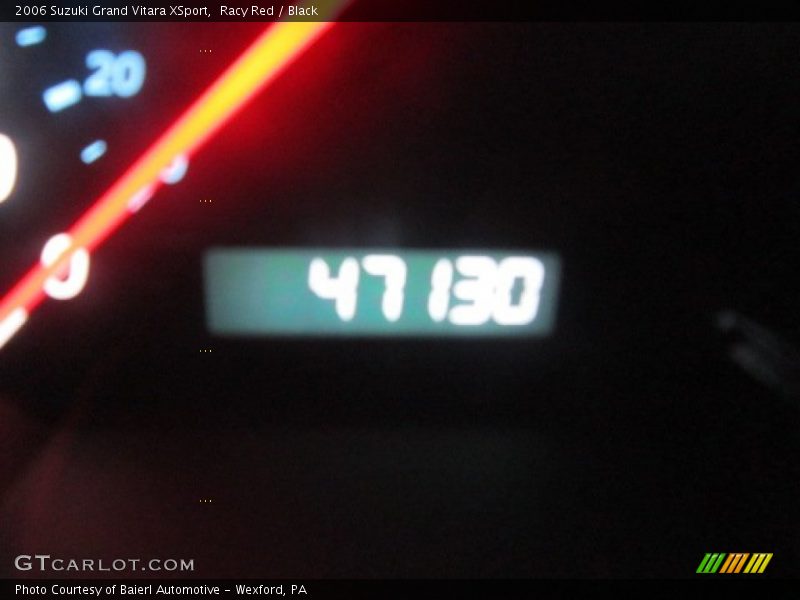 Racy Red / Black 2006 Suzuki Grand Vitara XSport