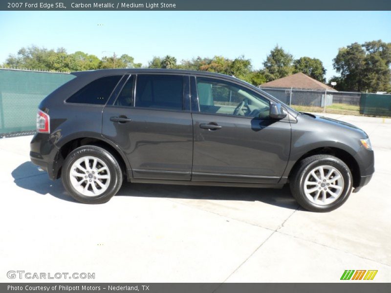 Carbon Metallic / Medium Light Stone 2007 Ford Edge SEL