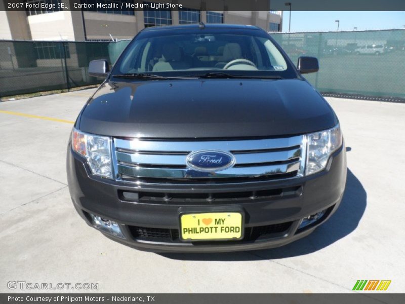 Carbon Metallic / Medium Light Stone 2007 Ford Edge SEL