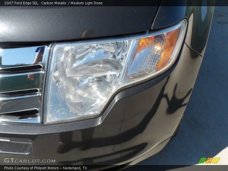 Carbon Metallic / Medium Light Stone 2007 Ford Edge SEL