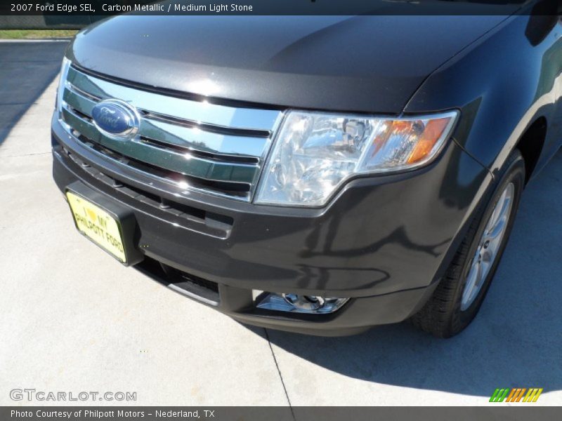 Carbon Metallic / Medium Light Stone 2007 Ford Edge SEL