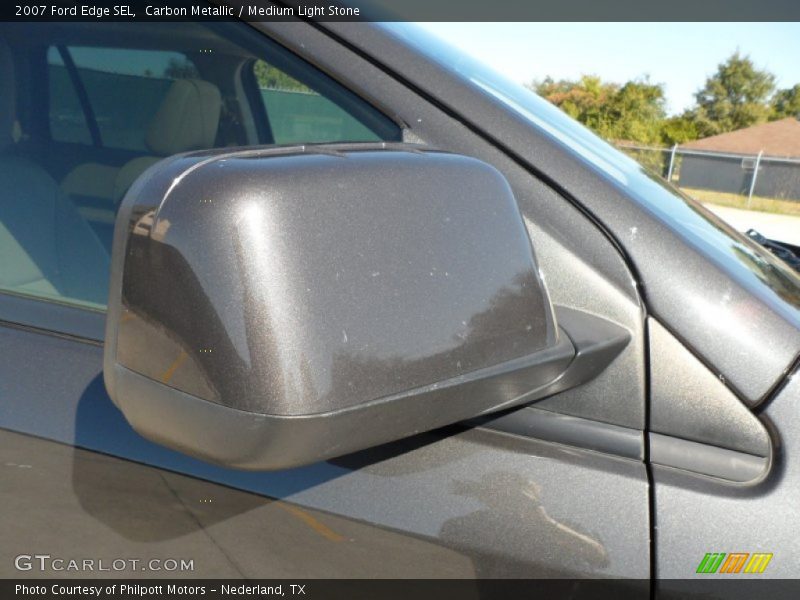Carbon Metallic / Medium Light Stone 2007 Ford Edge SEL