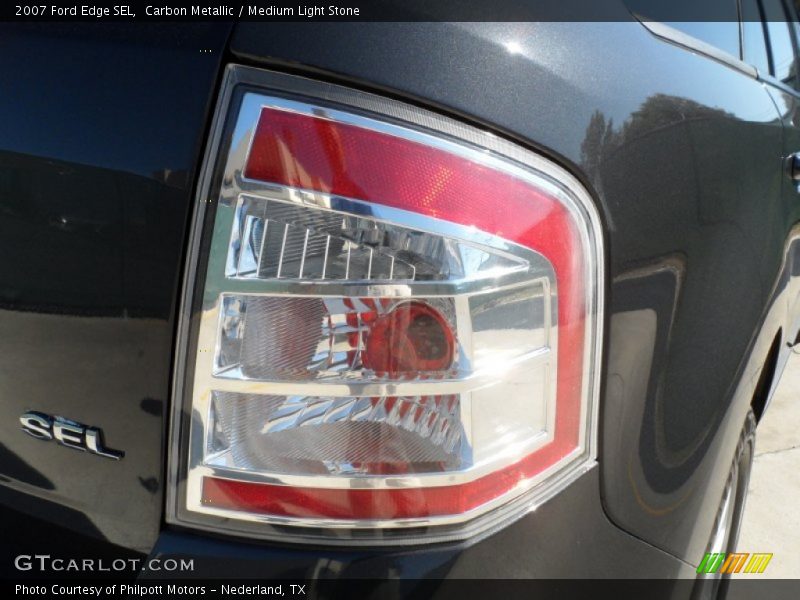 Carbon Metallic / Medium Light Stone 2007 Ford Edge SEL