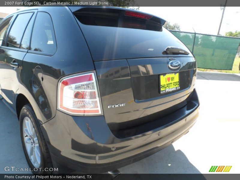 Carbon Metallic / Medium Light Stone 2007 Ford Edge SEL