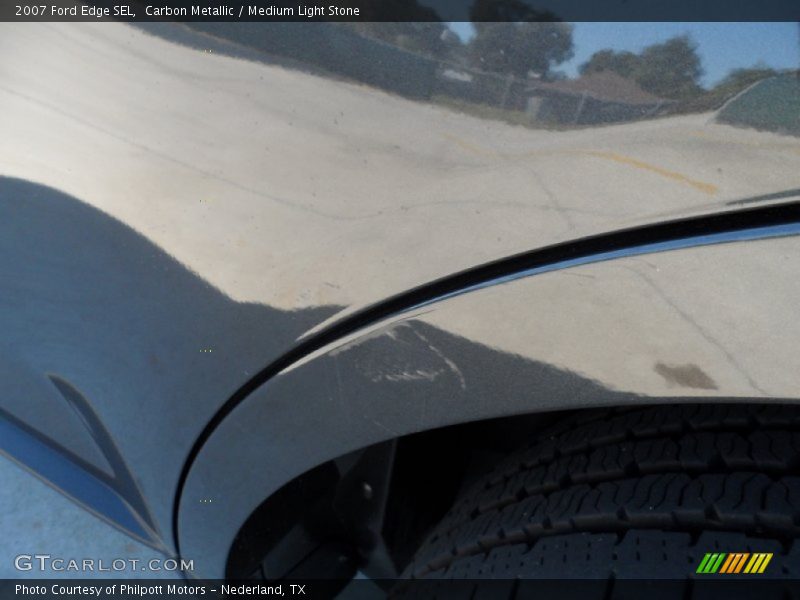 Carbon Metallic / Medium Light Stone 2007 Ford Edge SEL