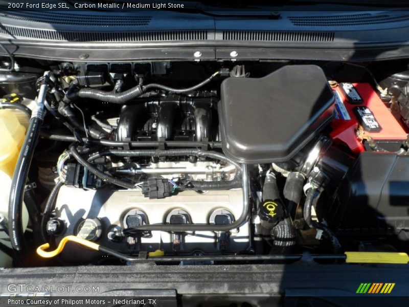 Carbon Metallic / Medium Light Stone 2007 Ford Edge SEL
