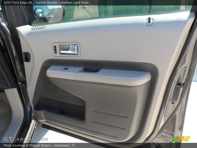 Carbon Metallic / Medium Light Stone 2007 Ford Edge SEL